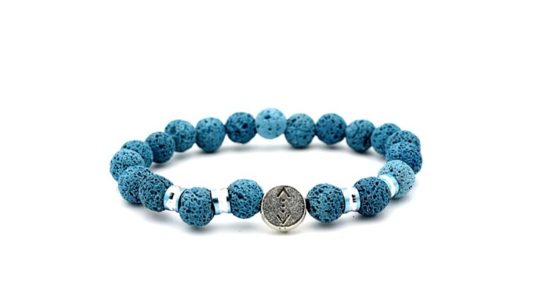 Blue Lava Bracelet by LRV UK