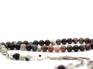 Bloodstone & Amethyst Beads Combo Only by LRV