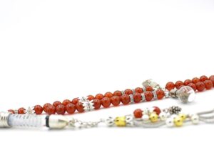 Custom Cherry Agate Gemstone Prayer Beads Only