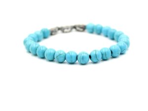 Turquoise Gemstone Bracelet by LRV – UK104