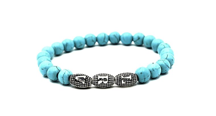 Turquoise Gemstone bracelet by LRV-250G