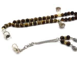 Unique Bronzite Gemstone Prayer Beads Tesbih