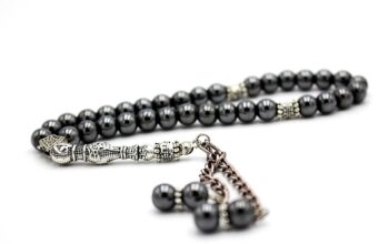 By LRV Hematite Gemstone Prayer & Meditation Beads