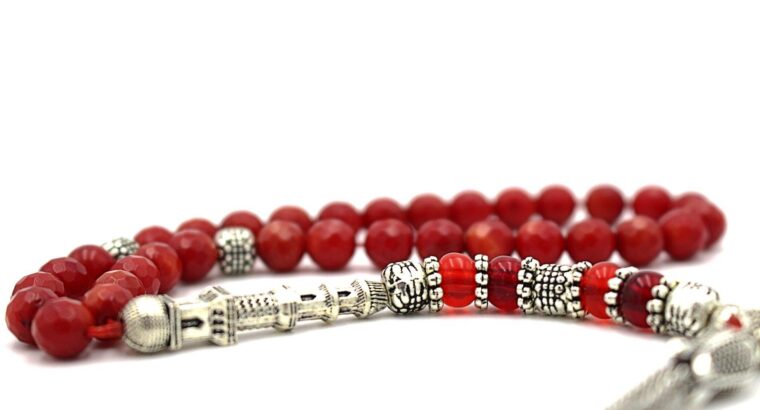 Red Rose Master Piece Acrylic Beads in Style by Luxury R Visible LRV AC82K